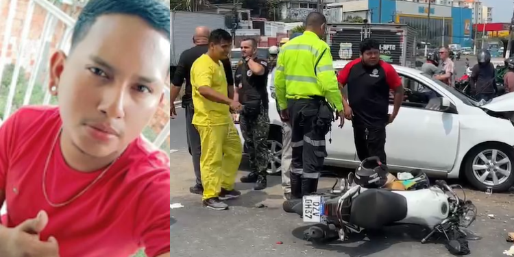 Morre uma das vítimas de acidente na Max Teixeira; ele era marceneiro e estava na moto