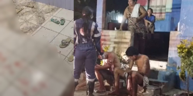 Vídeo: Pistoleiros invadem casa e tentam executar seis pessoas em Manaus; uma das vítimas tem 6 anos