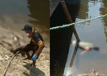 Cenas fortes: Peixes comem rosto de cadáver de pescador e deixam só os dentes em Cacau Pirêra