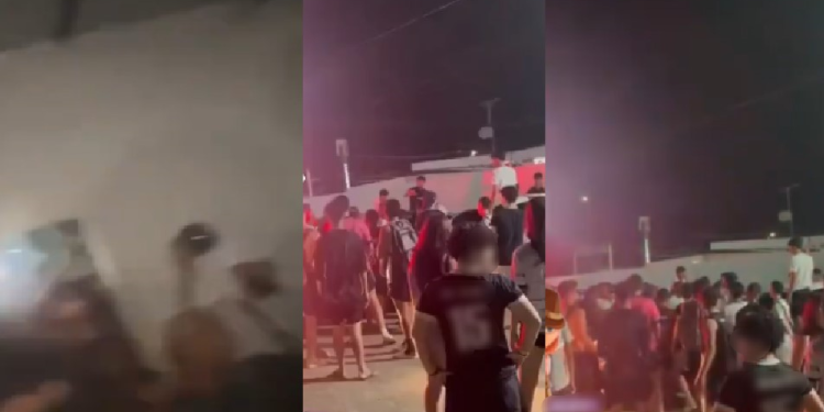 Mauricinhos de escolas particulares de Manaus entram em confronto no Laranjeiras Clube; veja