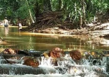 Imagem forte: morto pendurado pelo pescoço aterroriza cachoeira de Presidente Figueiredo