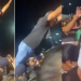 Vídeo: Prefeito se empolga, tenta cair ‘nos braços do povo’ e dá de cara com o chão