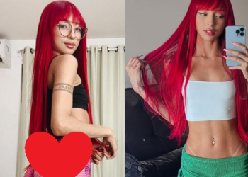 ‘A academia tá fazendo efeito’, diz seguidora após Ruivinha de Marte botar ‘pandeiro’ pra jogo; veja