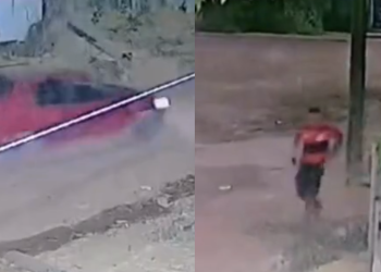 Vídeo: Bandidos disparam tiros contra casa, matam bebê de 1 ano e ferem menino de 4 anos