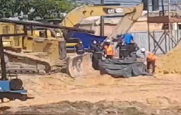 ‘Trator passou por cima’: motorista morre esmagado em obra do Prosamin+ em Manaus
