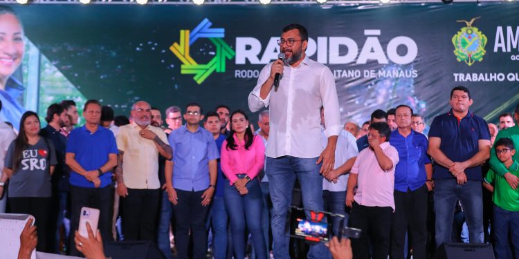Em comemoração aos 354 anos de Manaus, Wilson Lima entrega primeiro trecho do Rapidão Rodoanel Metropolitano