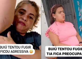 Tia afirma que foi agredida por Buiu do Coroado: “Porque a senhora vive me batendo”