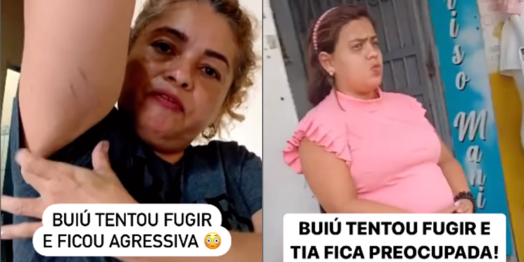 Tia afirma que foi agredida por Buiu do Coroado: “Porque a senhora vive me batendo”
