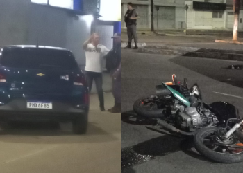 Vídeo: Embriagado, conselheiro tutelar atropela e mata motociclista