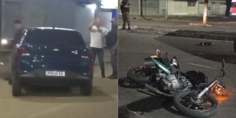 Vídeo: Embriagado, conselheiro tutelar atropela e mata motociclista