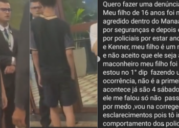 Mãe denuncia seguranças do Manauara por agressão ao filho de 16 anos: “Estava de short e sandália”