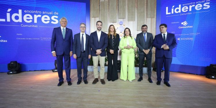 Wilson Lima faz apelo climático em encontro de líderes dos setores público e privado