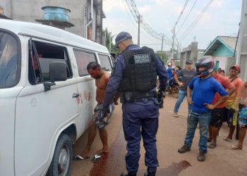 Ladrão é espancado após furtar Kombi em condomínio e ser encontrado em Manacapuru