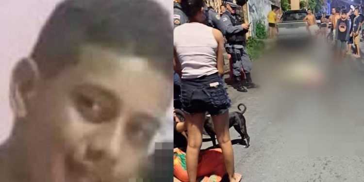 Morador do São Francisco corre desesperadamente para não morrer, mas acaba executado na rua