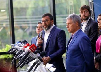 Wilson Lima e ministro Paulo Teixeira assinam acordo de cooperação para o Amazonas