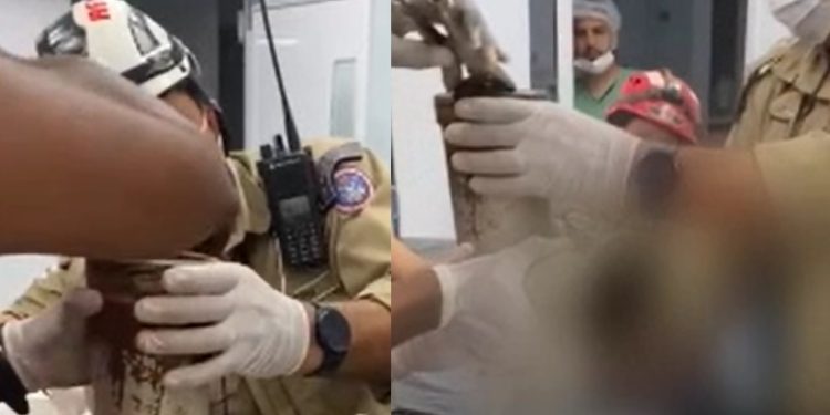 Vídeo mostra momento em que mão triturada de açougueiro sai do moedor de carne em Manaus