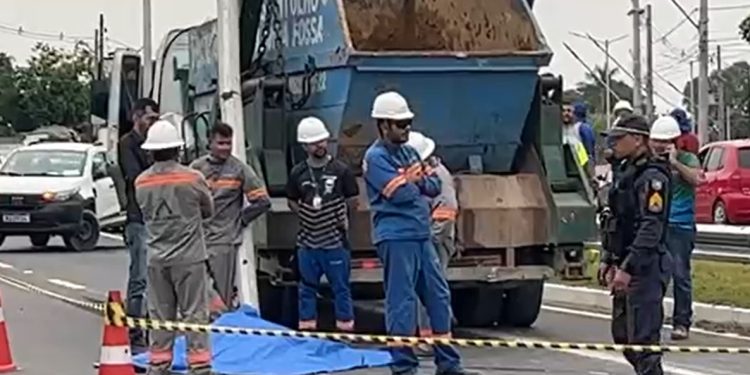 Vídeo: trabalhadores mortos por carreta no Tarumã eram funcionários da AM Energia