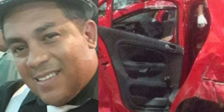 Vídeo: motorista de app é atingido por carro em alta velocidade e morre na Zona Leste de Manaus