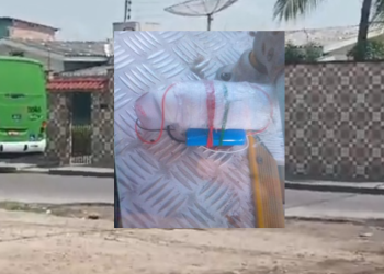 Passageiros encontram bomba dentro do 612 e grupo Marte desativa o artefato explosivo