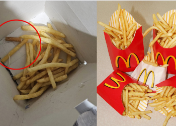 Mãe encontra bituca de cigarro em refeição infantil do McLanche Feliz