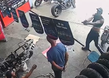 Vídeo: Borracheiro de 60 anos é morto a tiros e suspeito do crime é o antigo sócio