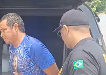 Vídeo: marido é preso após esfaquear o pescoço da esposa no interior do Amazonas