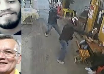 Vídeo: pai condenado por homicídio é executado e leva o filho junto para o caixão