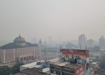 Fumaça que volta a atingir Manaus com intensidade vem da região metropolitana e do Pará