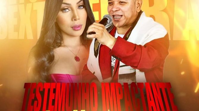 Pastor anuncia culto com a blogueira Isabelly Aurora e irrita fiéis: ‘fim dos tempos’