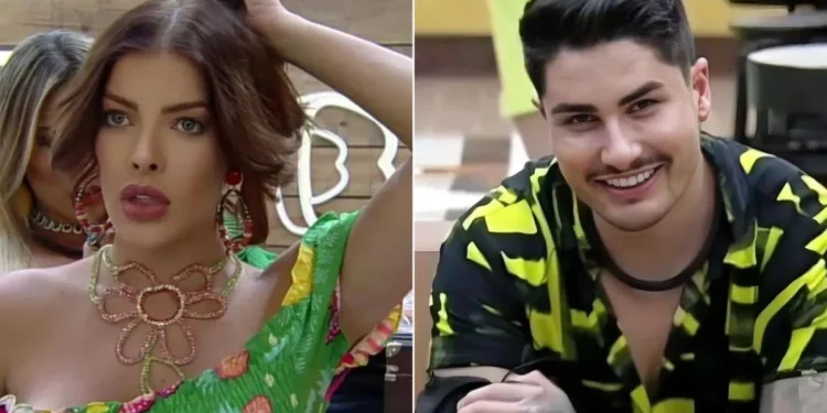 Vídeo: Depois de beijão em A Fazenda 15, Jaquelline Grohalski e Lucas Souza fazem o edredom pegar ‘fogo’