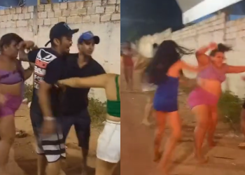 Vídeo: ‘Jojo Toddynho’ do Petrópolis é amassada na porrada por cinco mulheres