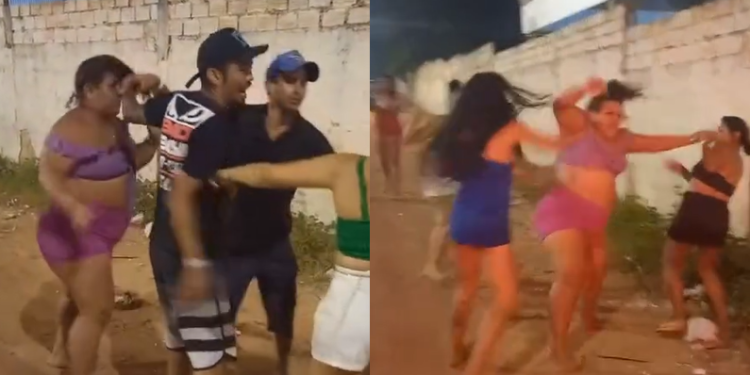 Vídeo: ‘Jojo Toddynho’ do Petrópolis é amassada na porrada por cinco mulheres
