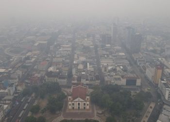 Qualidade do ar em Manaus está mais de 10 vezes pior que a recomendação da OMS