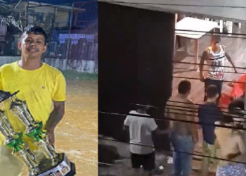 Ataque criminoso em festa deixa homem morto a tiros e mulher ferida em Manaus