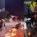 Vídeo mostra novinha em Manaus dando ‘grau’ com as rodas pegando fogo: ‘E se tiver um vazamento’?