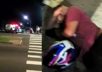 Vídeo: família acusa PM do Amazonas de atropelar motoboy em Manaus