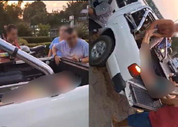 Vídeo: Mulher mata o marido com facada em Manaus, deixa os filhos com a família e foge