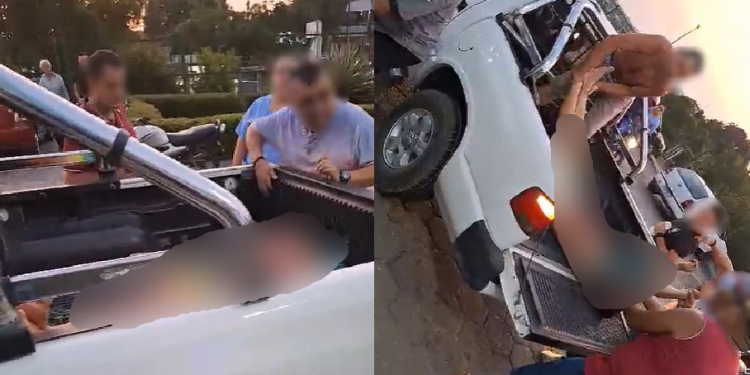 Vídeo: Mulher mata o marido com facada em Manaus, deixa os filhos com a família e foge