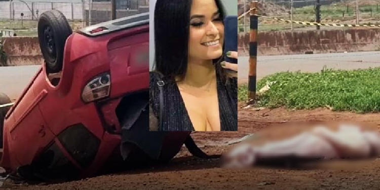Vídeo mostra carro capotando com o corpo de fisioterapeuta que foi estuprada e morta; veja