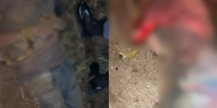 Vídeos: Homem é deixado para morrer em rodovia de Manacapuru com as pernas quebradas e todo espancado