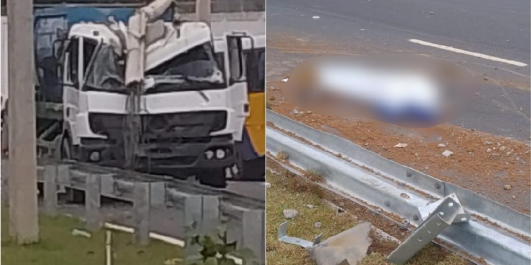 Alta velocidade de caminhão é apontada em morte de trabalhadores no Tarumã, diz perícia