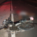 Cena forte: Motociclista tem a cabeça partida ao colidir com poste e derrubá-lo na Ponte Rio Negro