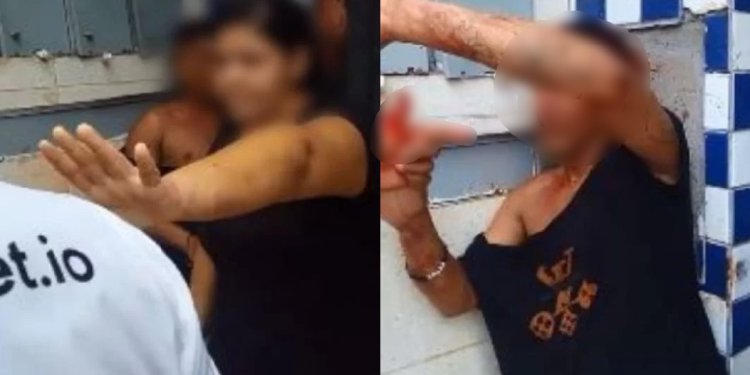 Vídeo: Mulher fica na frente de suposto ladrão para evitar que ele fosse morto na Cidade Nova