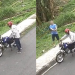Vídeo: Em Manaus, bandido tenta roubar morador e sai ‘nas carreiras’ ao ver que ele estava armado