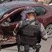 Vídeo: ladrão foge da polícia em Manaus, acerta 16 carros e deixa três feridos