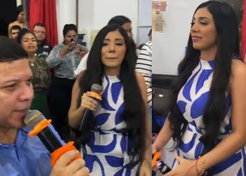 Vídeo: Isabelly Aurora troca rifas por culto, mas povo duvida: ‘essa é a igreja dos blogueiros?’