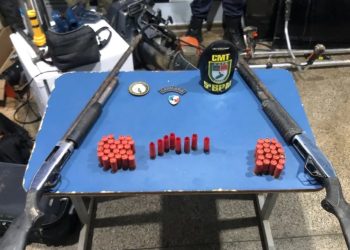 Bandidos desafiam polícia do Amazonas em tiroteio e acabam papocados no interior