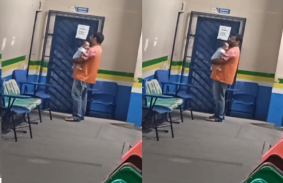 Professor de matemática de escola pública de Manaus viraliza ao ‘nanar’ bebê de aluna que fazia prova; veja
