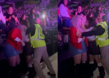 Vídeo: fãs do RBD viram piada por brigarem enquanto Dulce Maria canta ‘No Pares’