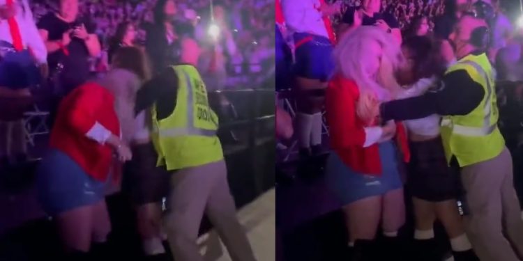 Vídeo: fãs do RBD viram piada por brigarem enquanto Dulce Maria canta ‘No Pares’